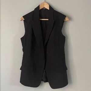 Express sleeveless blazer